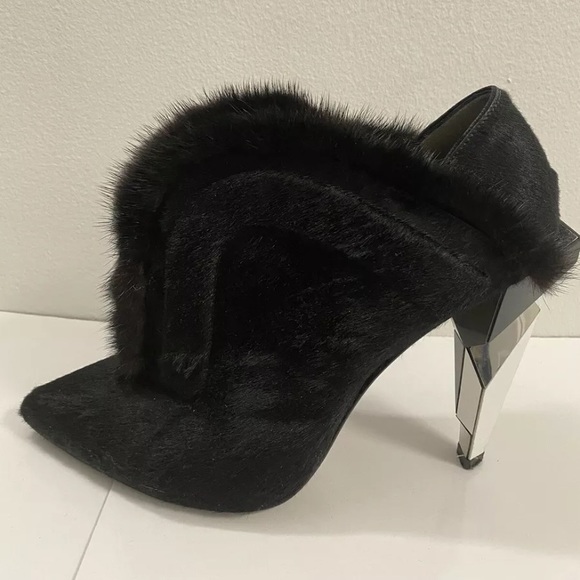 Fendi mink bootie